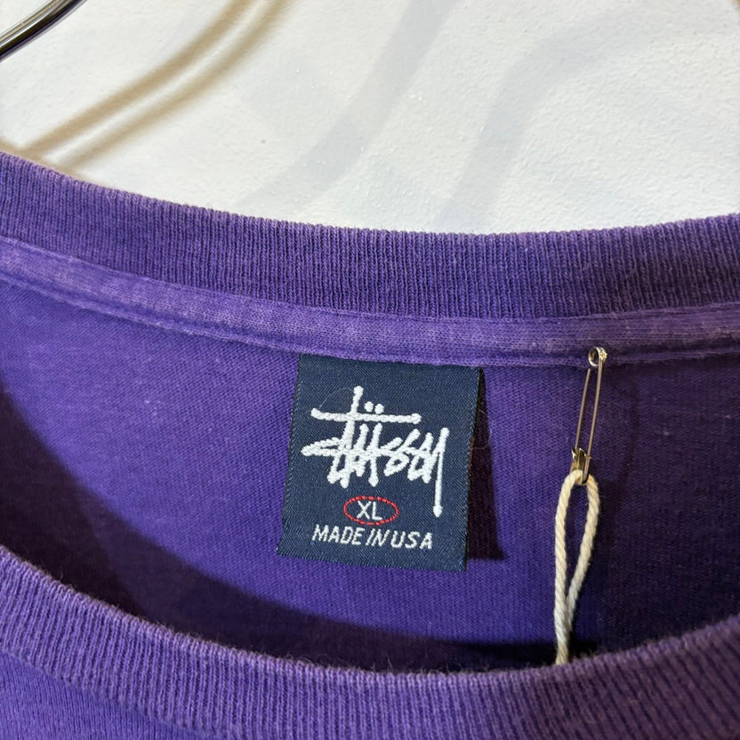 1990s STUSSY "Photo Print" T-Shirt