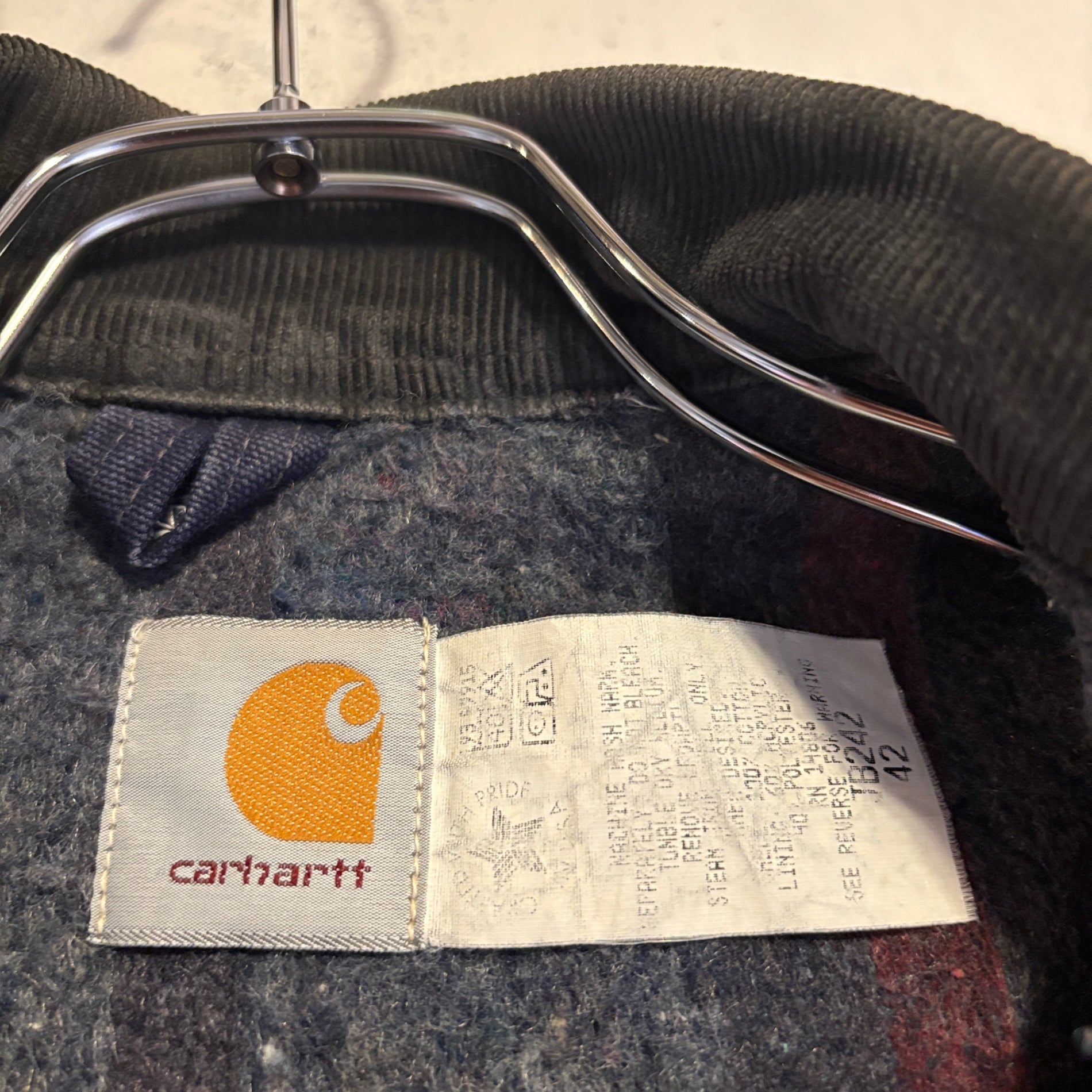 1980s Carhartt "NAVY" Detroit Jacket