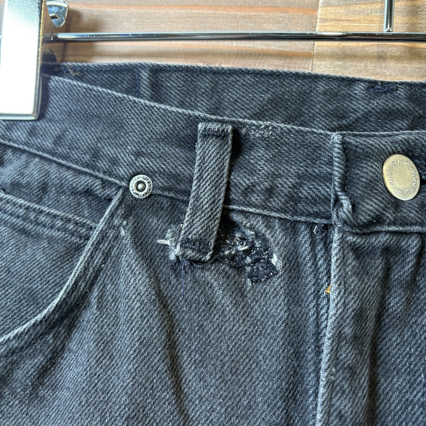 1990s Wrangler 96501CB Black Denim Pants
