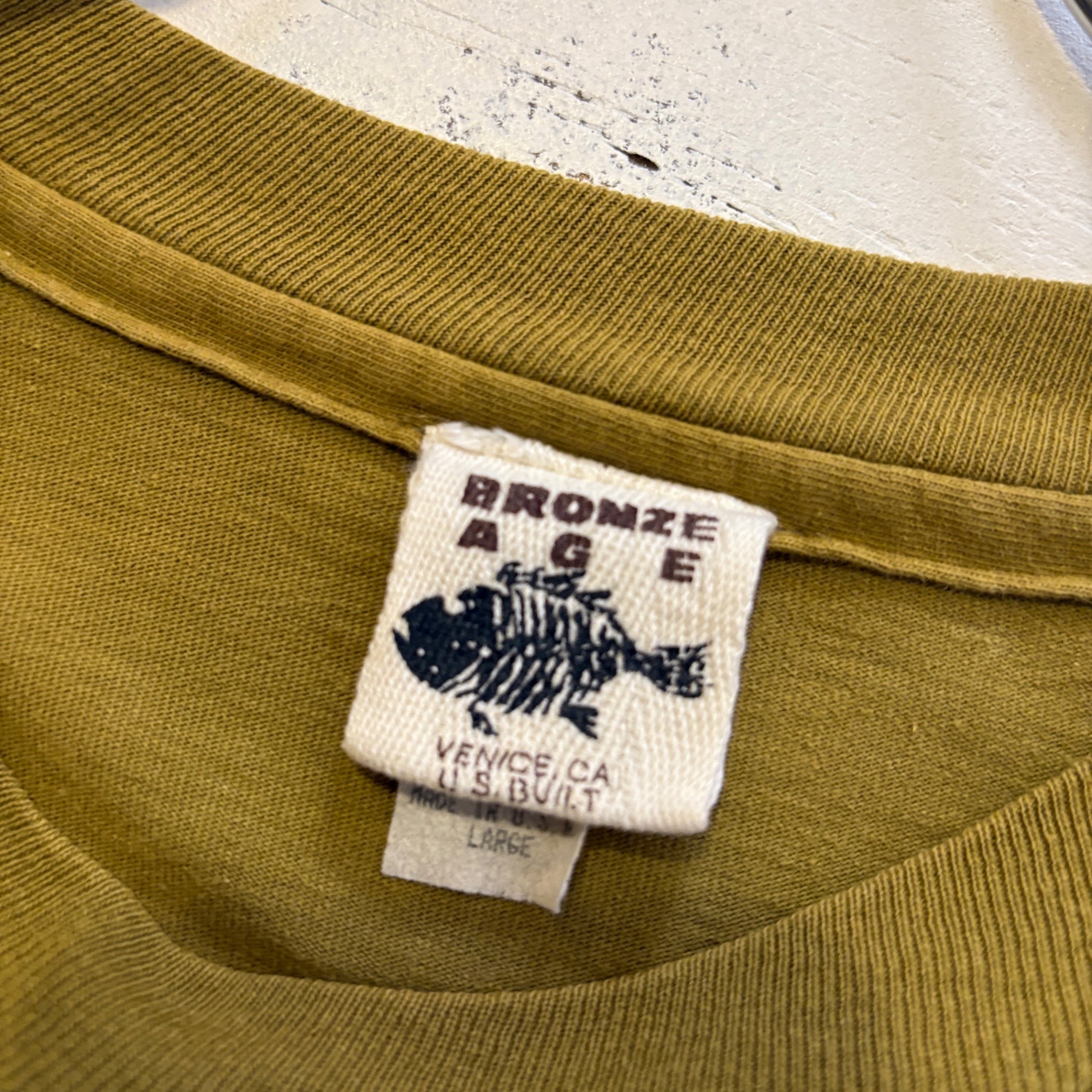 1990s BRONZE AGE "Fishbone" T-Shirt