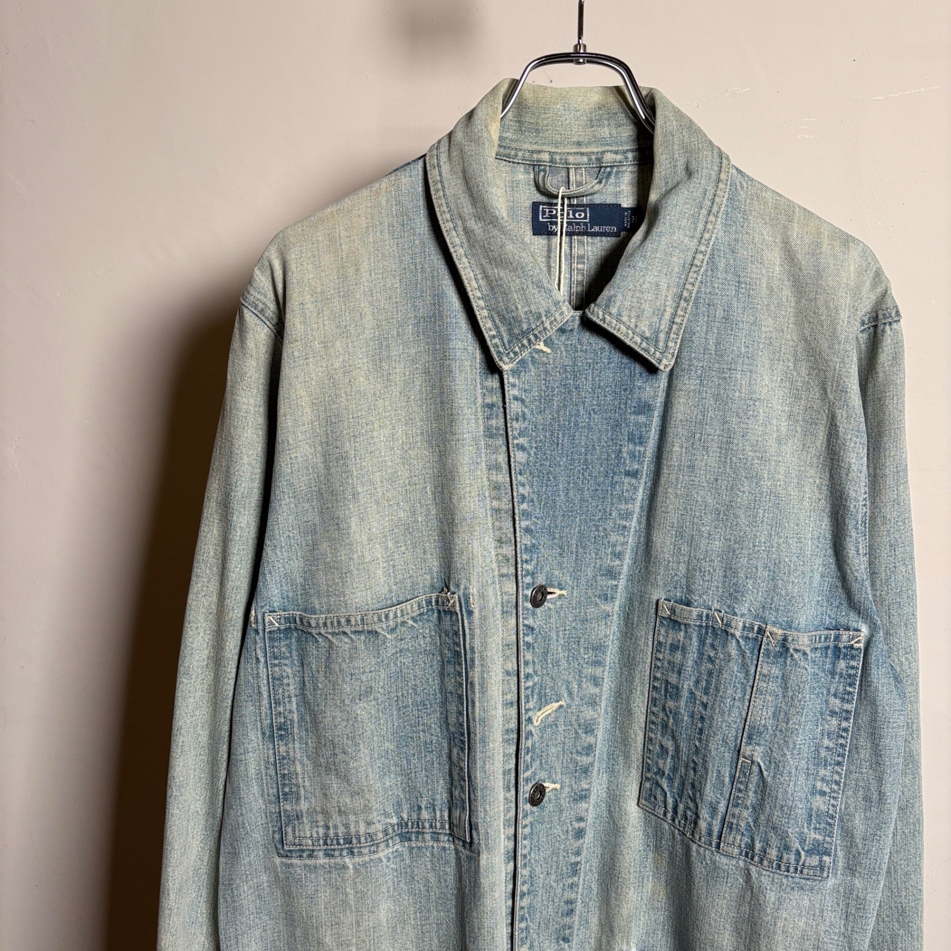 1990s~2000s Polo Ralph Lauren "HEADLIGHT TYPE" Coverall