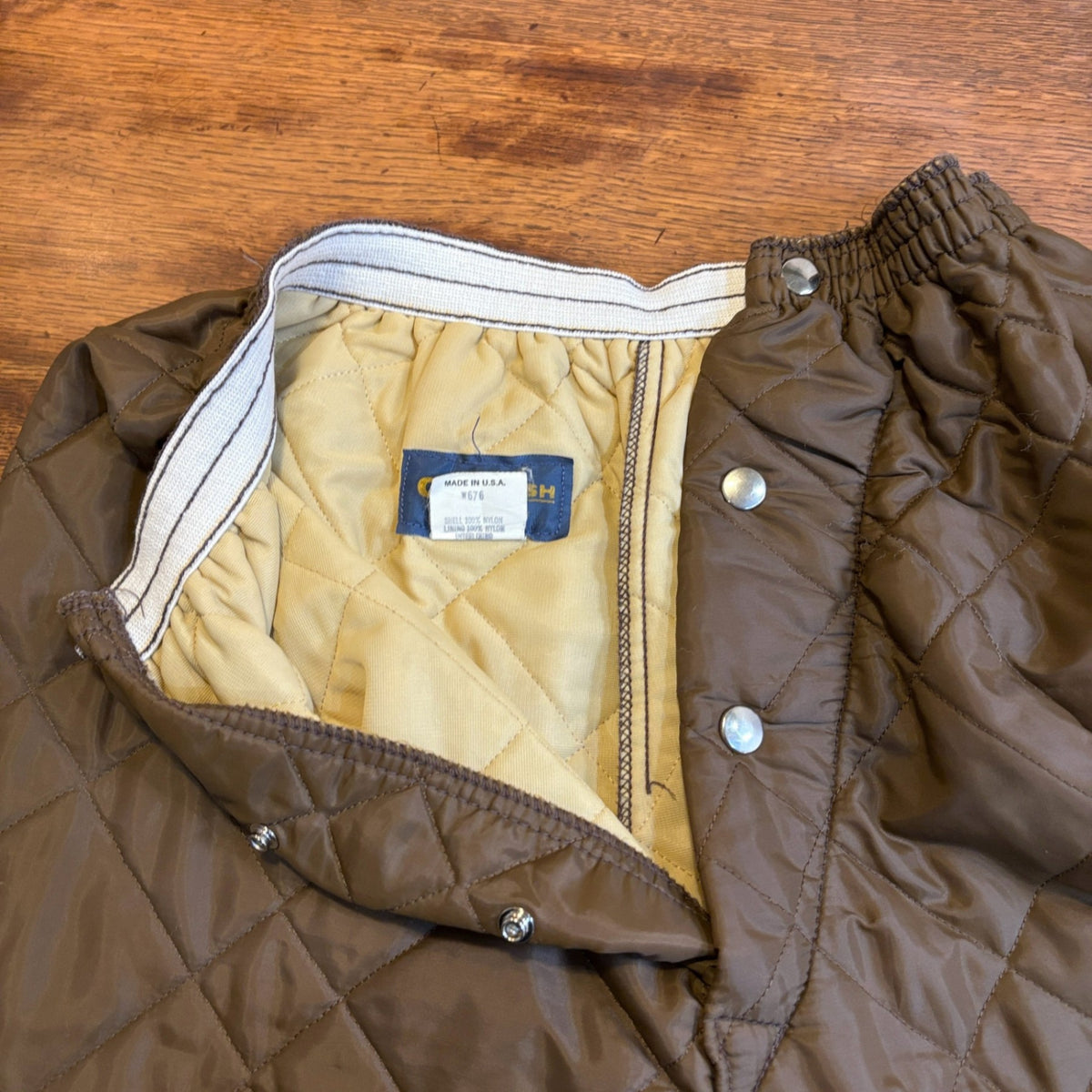 1970s~1980s OSHKOSH Quilting Pants