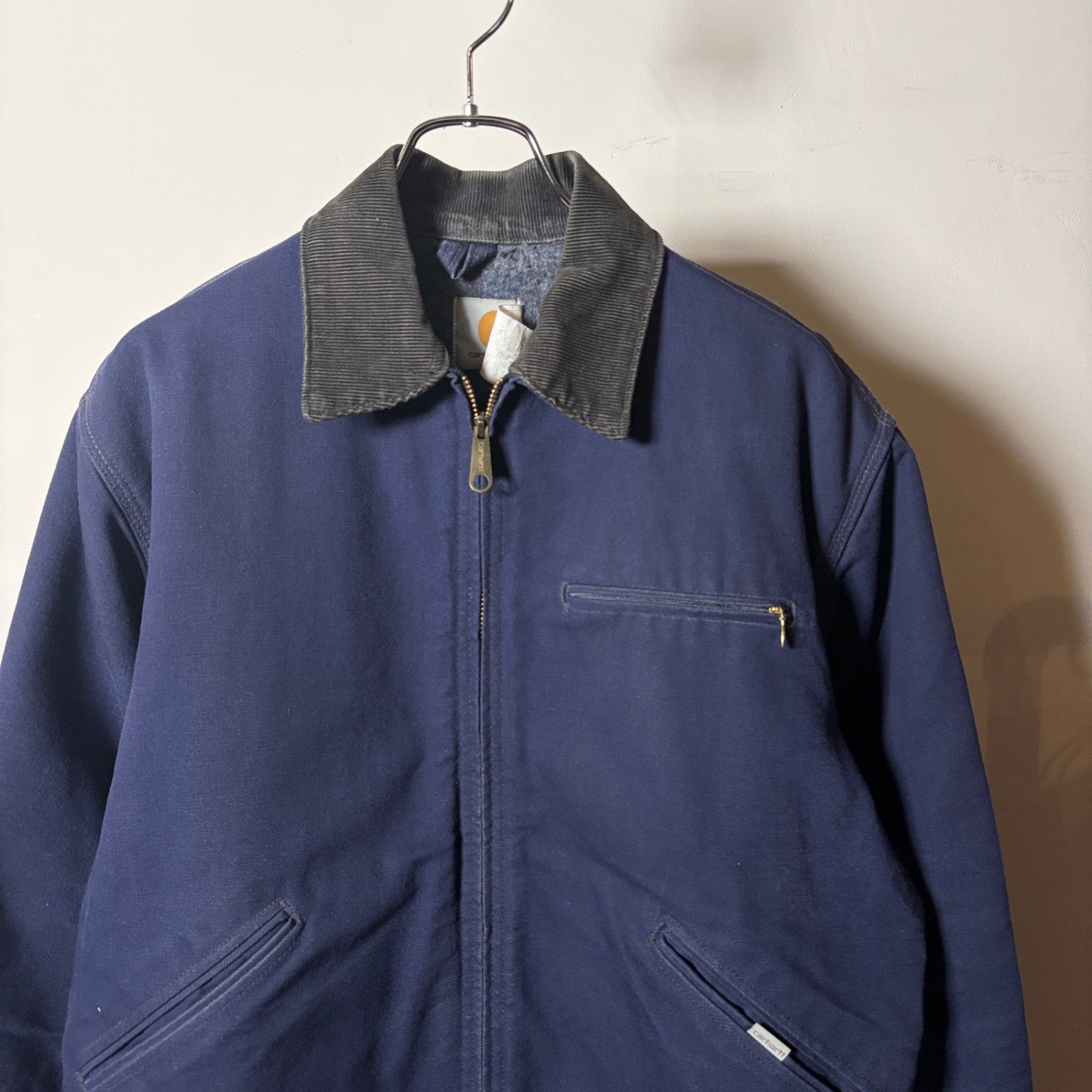 1980s Carhartt "NAVY" Detroit Jacket