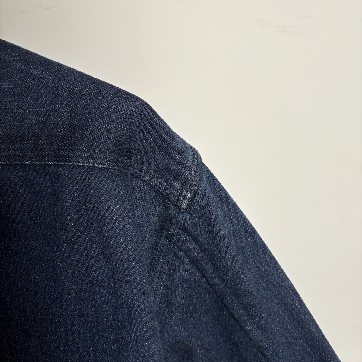 2000s RRL "ガチャポケ" Denim Pullover Shirt