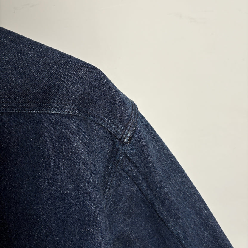 2000s RRL "ガチャポケ" Denim Pullover Shirt