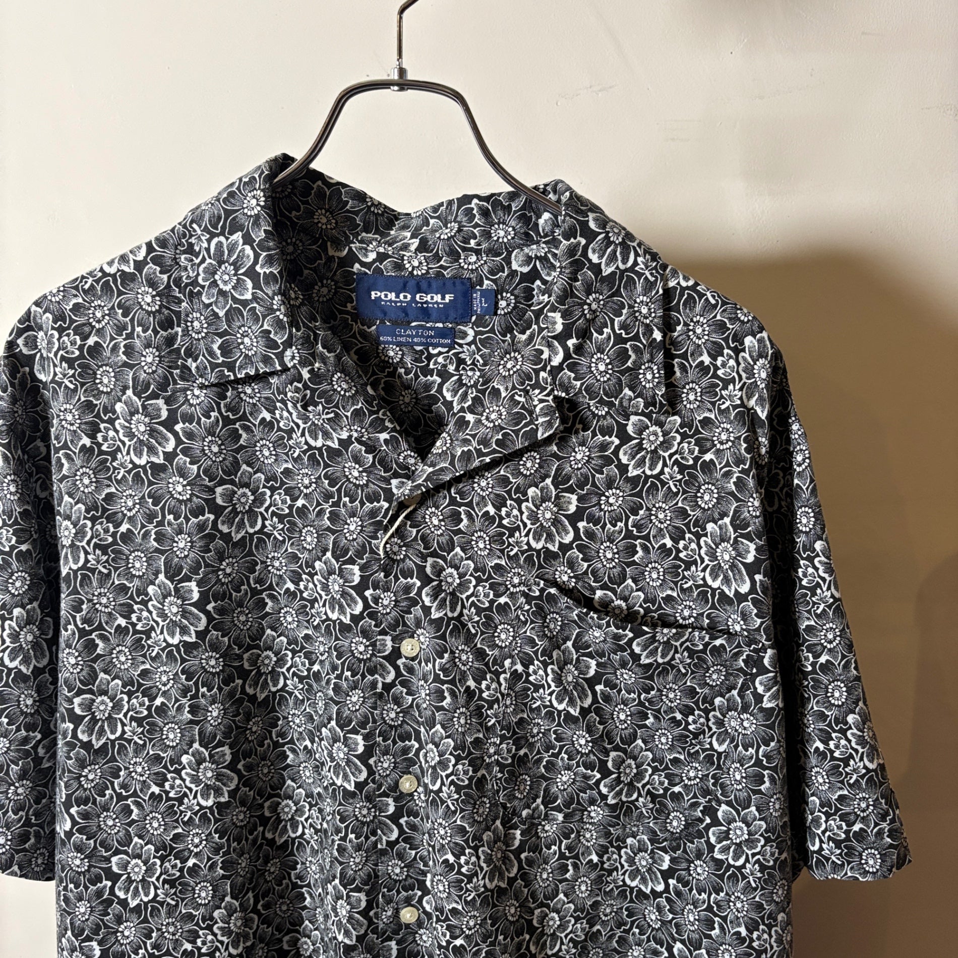 1990s POLO GOLF "CLAYTON" Aloha Shirt