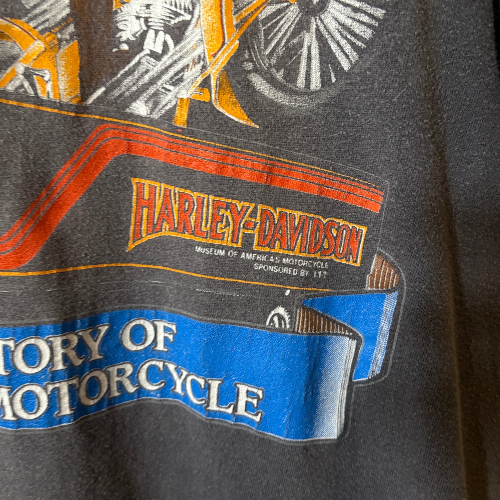 1980s Harley-Davidson "Sun Fade" T-Shirt