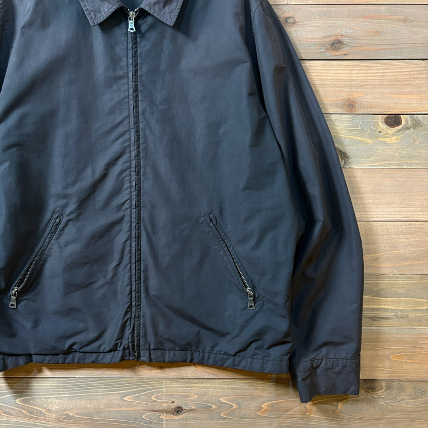 1990s~2000s Polo Ralph Lauren "Cotton Nylon" Black Drizzler Jacket
