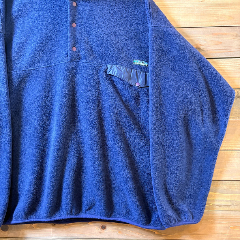 1990s~2000s Patagonia "Navy" Synchilla Snap-T