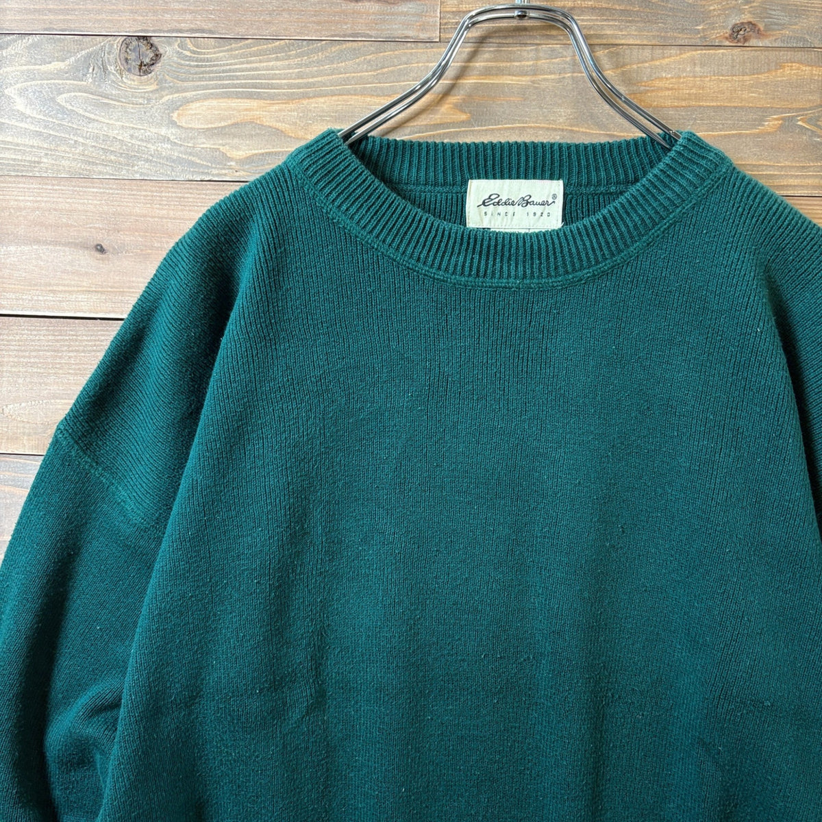 1990s “Eddie Bauer” Cotton Knit Sweater