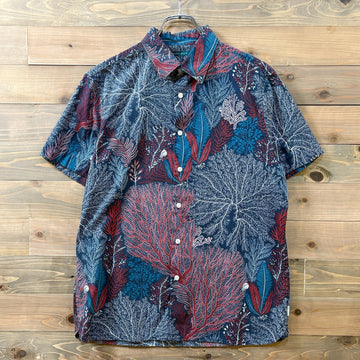 PERRY ELLIS All-over Pattern S/S Shirt
