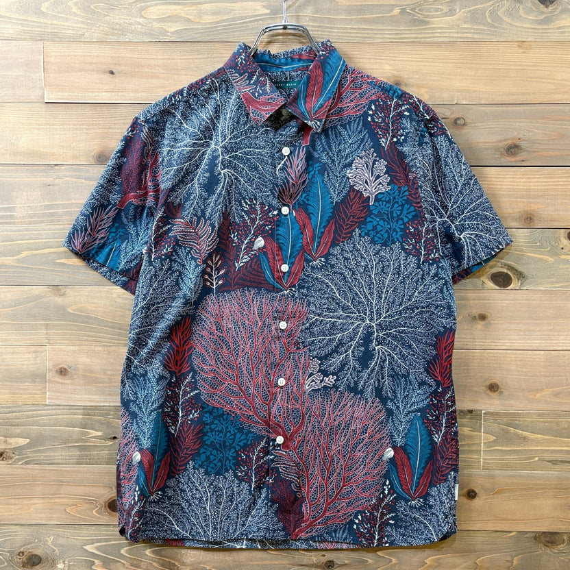 PERRY ELLIS All-over Pattern S/S Shirt