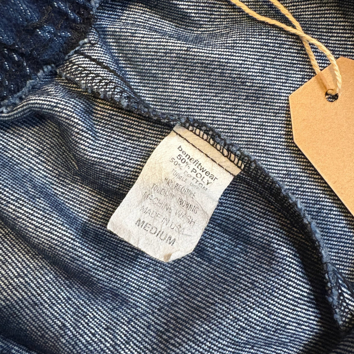 1990s Unknown "MADE IN USA" Denim Easy Pant