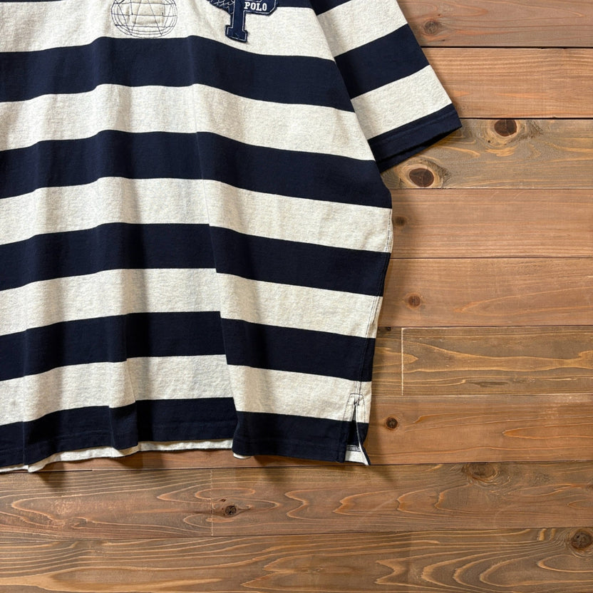 2000s Polo Ralph Lauren "P Wing" S/S Rugby Shirt