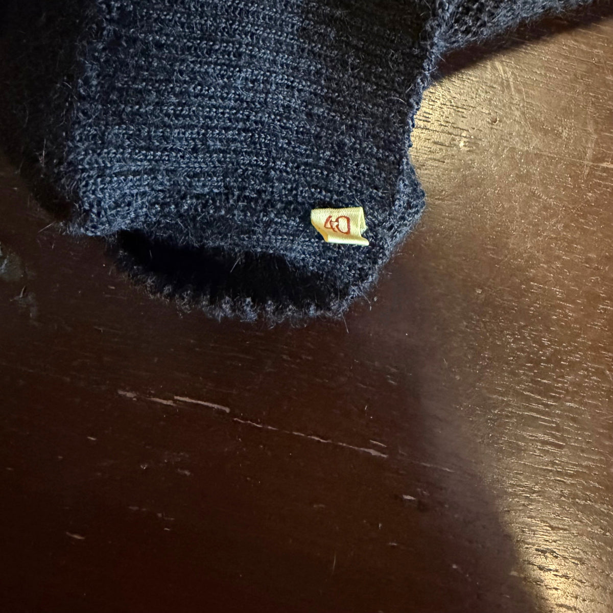 1960s LEMMERMAYER "BLACK" Alpaca Cardigan
