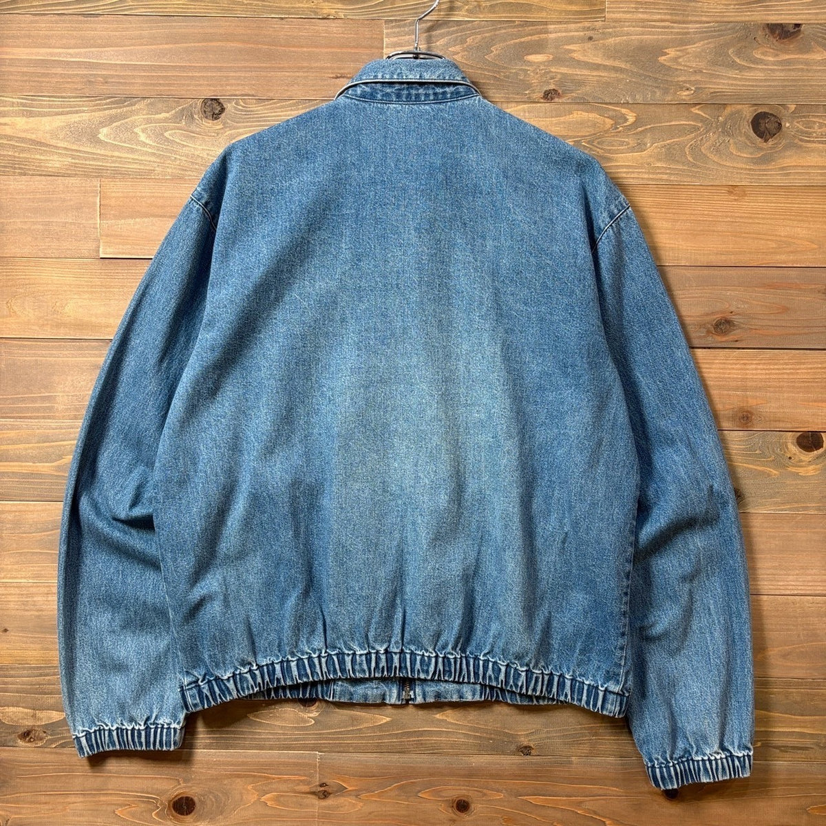 1980s Polo Ralph Lauren "No Pony" Denim Drizzler Jacket