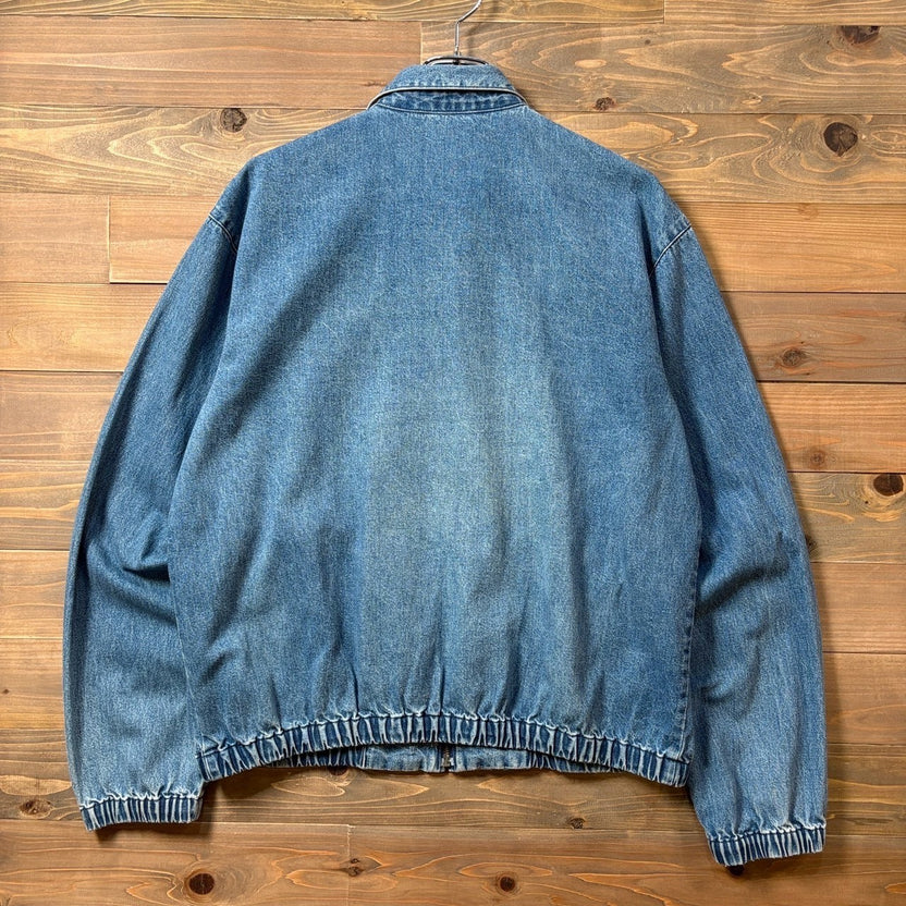 1980s Polo Ralph Lauren "No Pony" Denim Drizzler Jacket