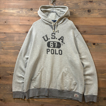 Ralph Lauren "Separate Pocket" Two-Tone Hoodie