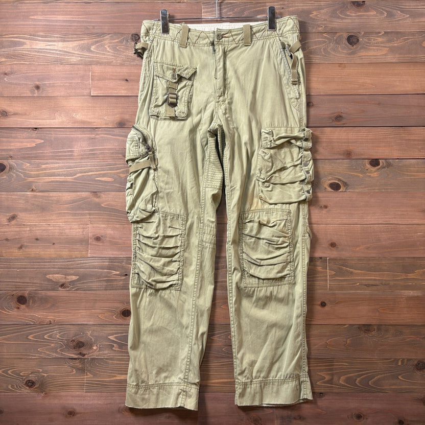 2000s Polo Ralph Lauren "Multi Pocket" Parachute Cargo Pant
