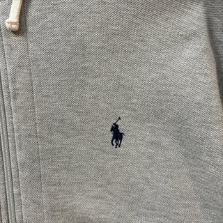 2000s Polo Ralph Lauren "Pique" Slash Pocket Zip-Up Hoodie
