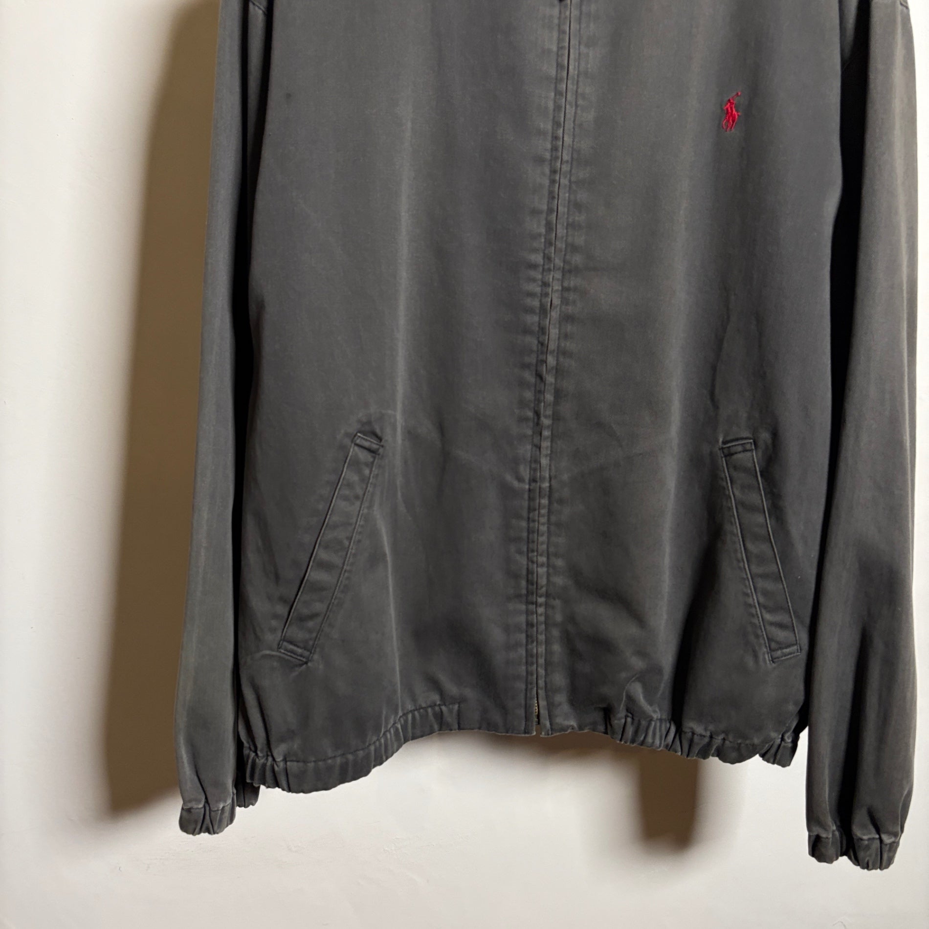 1990s Polo Ralph Lauren "Fade Black" Drizzler Jacket