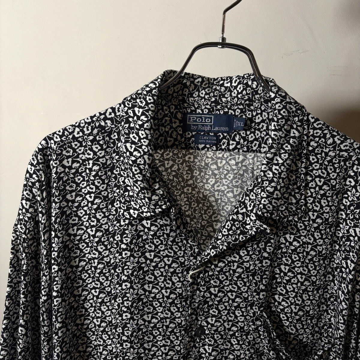 1990s Polo Ralph Lauren "RAYON" CLAYTON Aloha Shirt