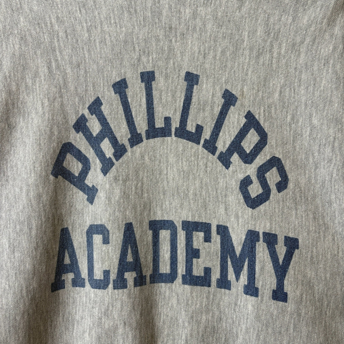 1980s Champion "Phillips Academy" Reverse Weave Sweatshirt