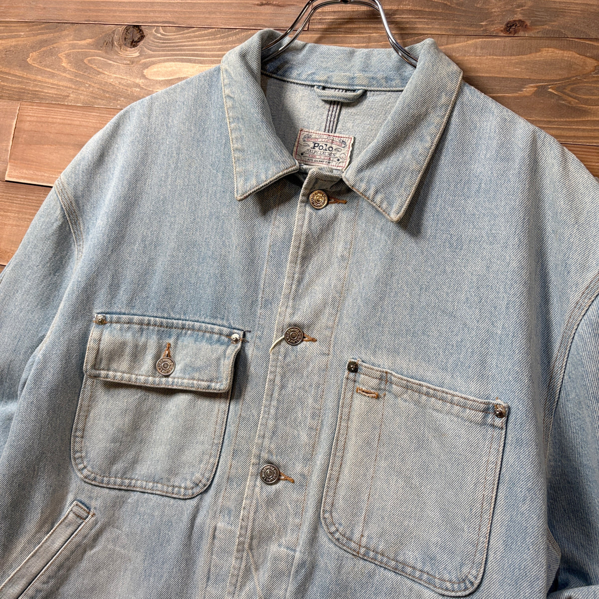1980s Polo Ralph Lauren "Gacha Pocket" Denim Jacket