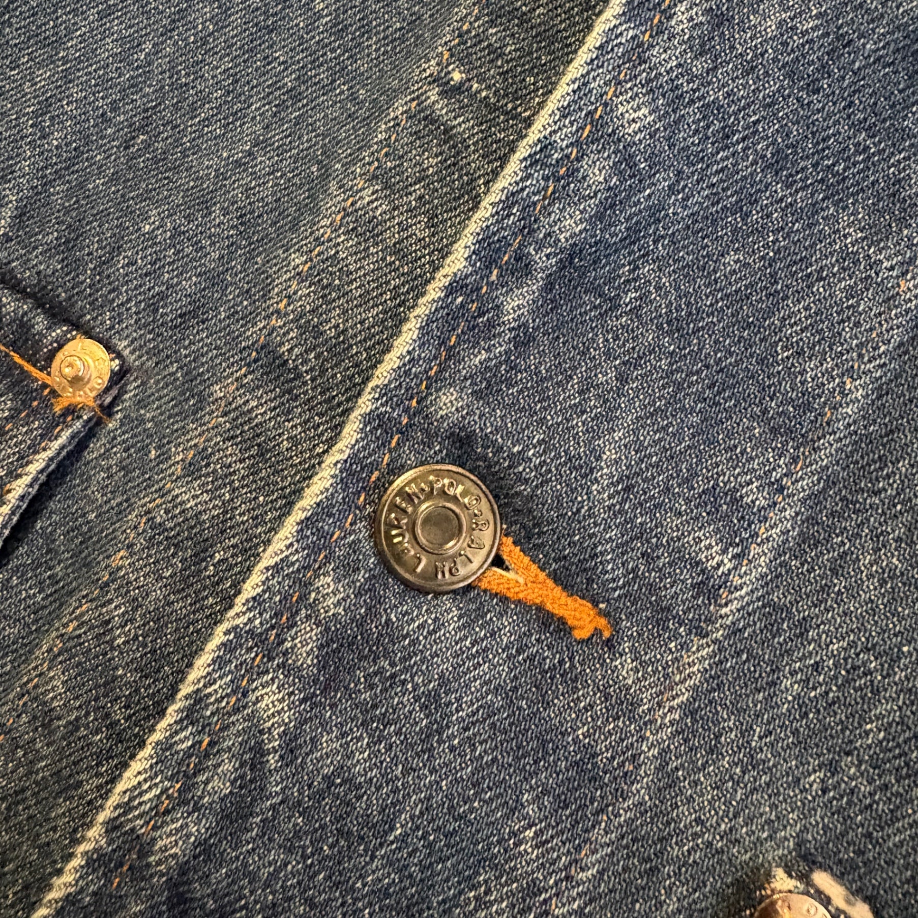 1980s Polo Ralph Lauren "ガチャポケ" Denim Jacket