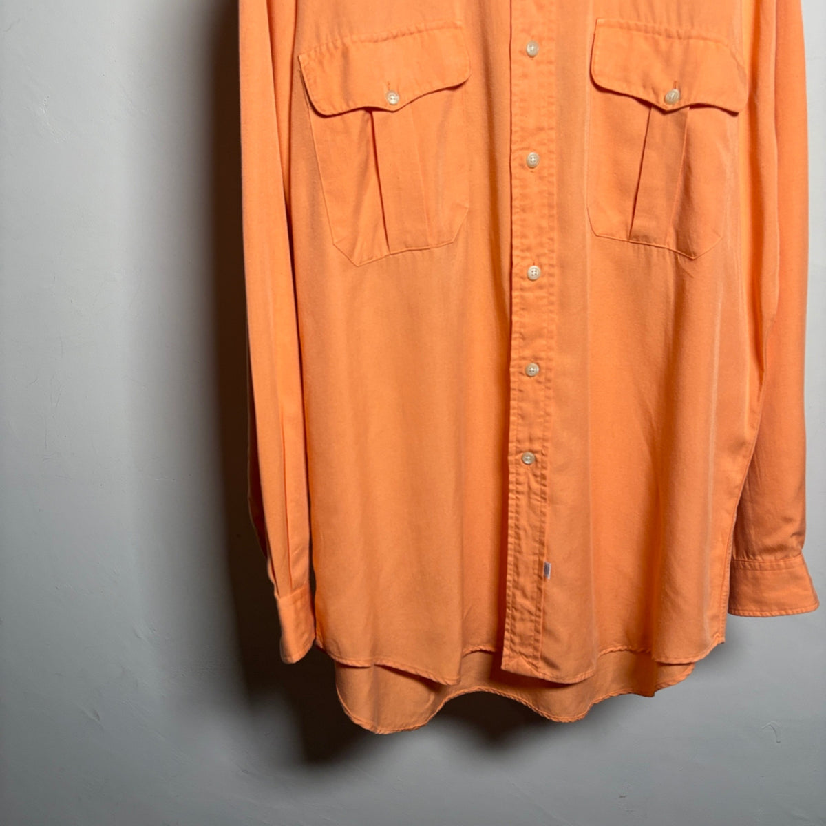 1990s Polo Ralph Lauren "RAYON" Safari Shirt