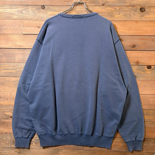 1990s Polo Ralph Lauren "ナス紺" Sun Fade Sweat