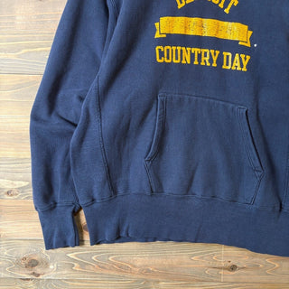 1980s Champion REVERSE WEAVE "DETROIT COUNTRY DAY" Hoodie