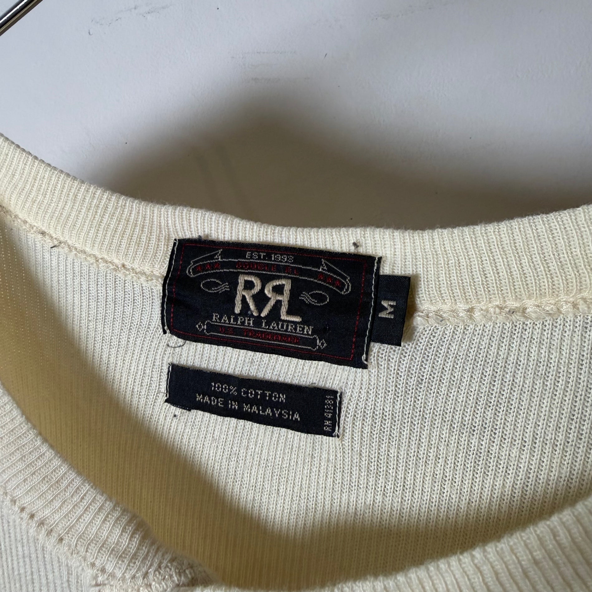 1990s RRL "Henry Neck" T-Shirt