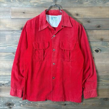 1950s Pilgrim "Corduroy" Open Collar Shirt