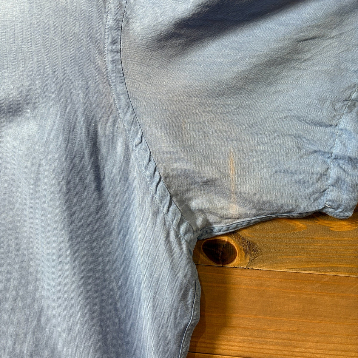 2000s Polo Ralph Lauren "Silk × Linen" Open Collar Shirt