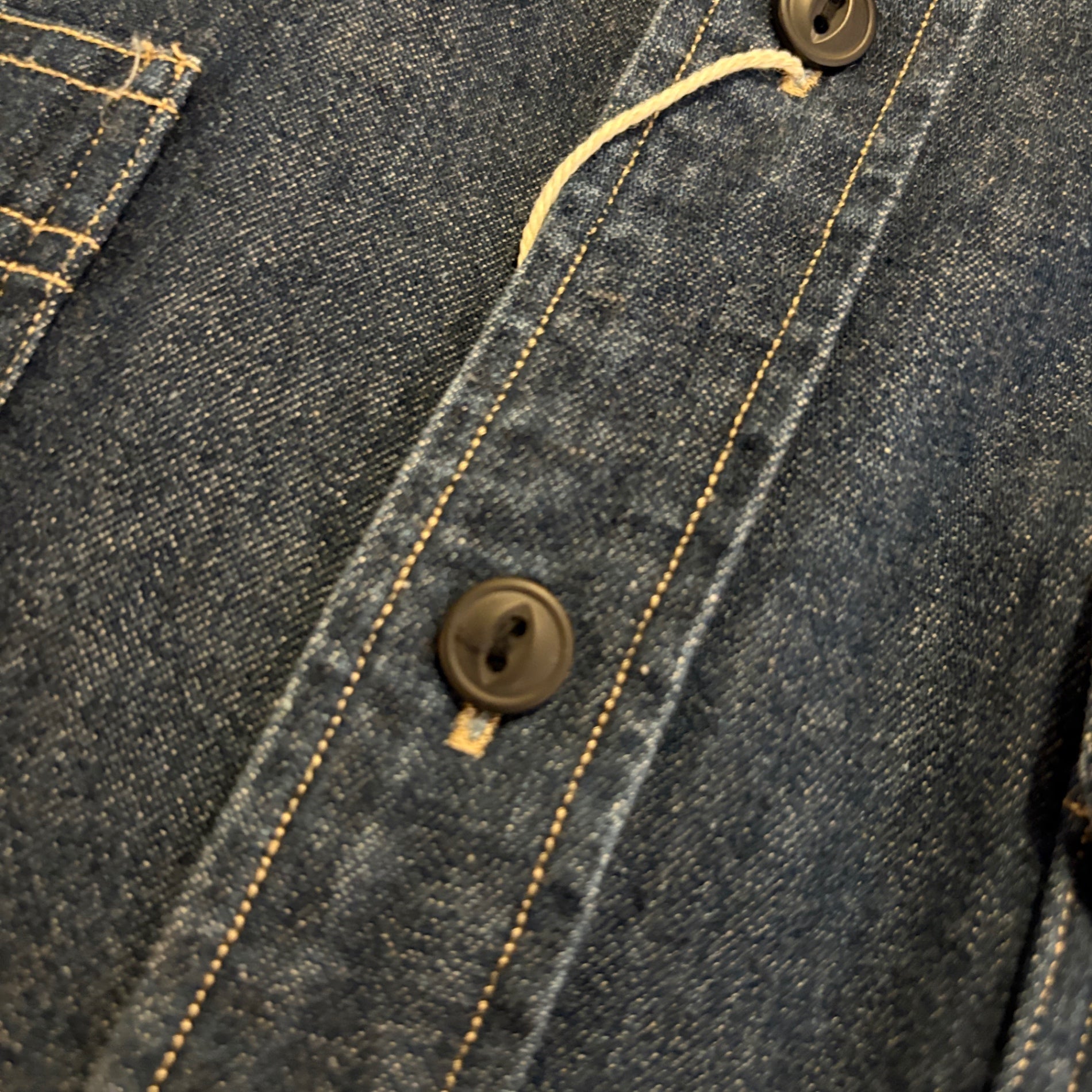 1990s POLO SPORT "ガチャポケ" Denim Shirt