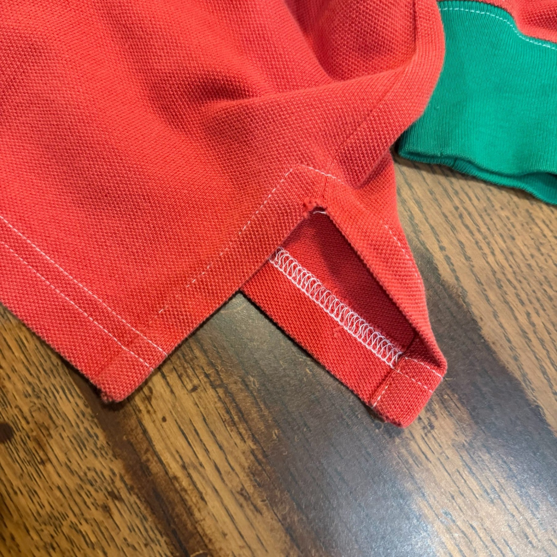 1990s Polo Ralph Lauren "Pique" RL-93 Color Block L/S TEE