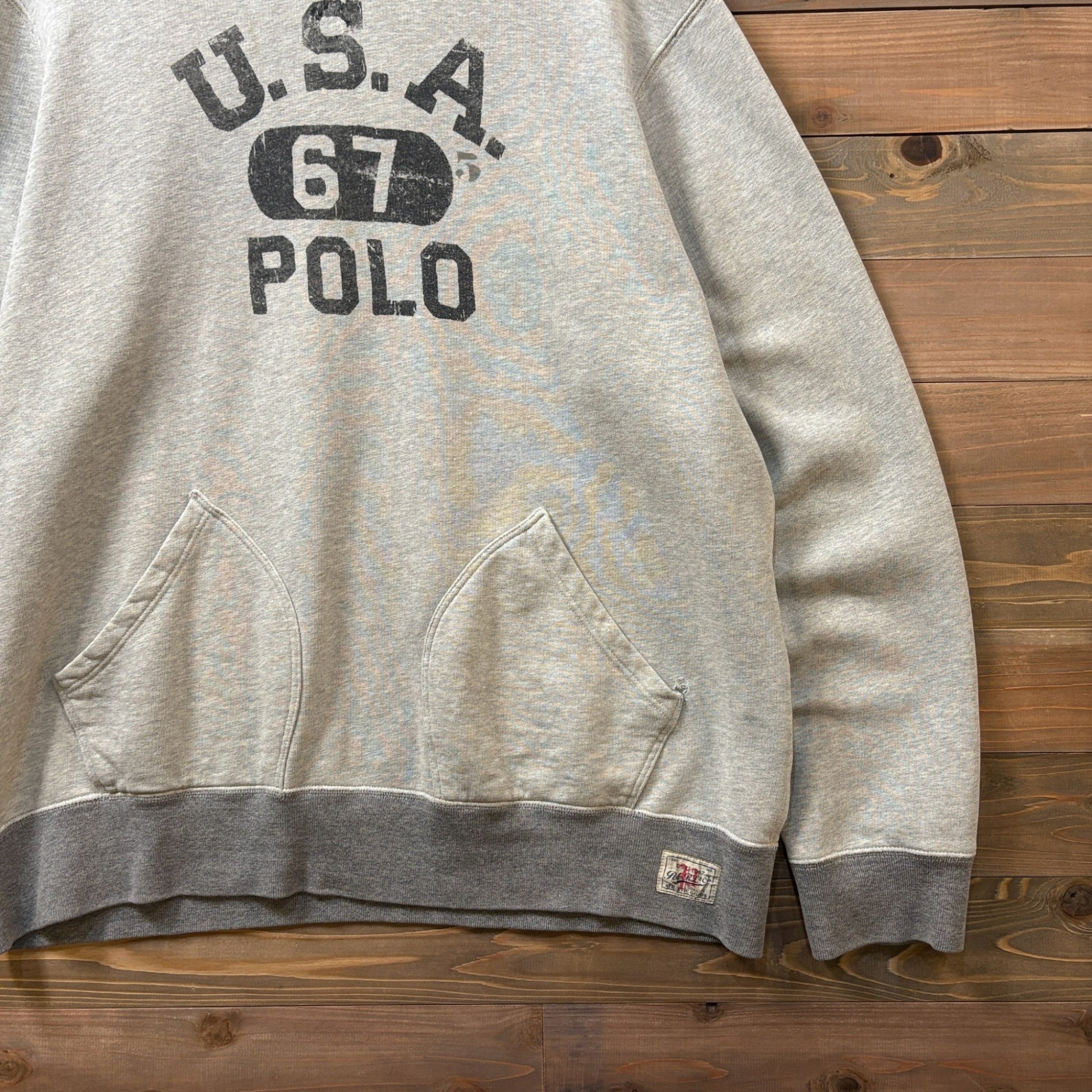 Ralph Lauren "Separate Pocket" Two-Tone Hoodie