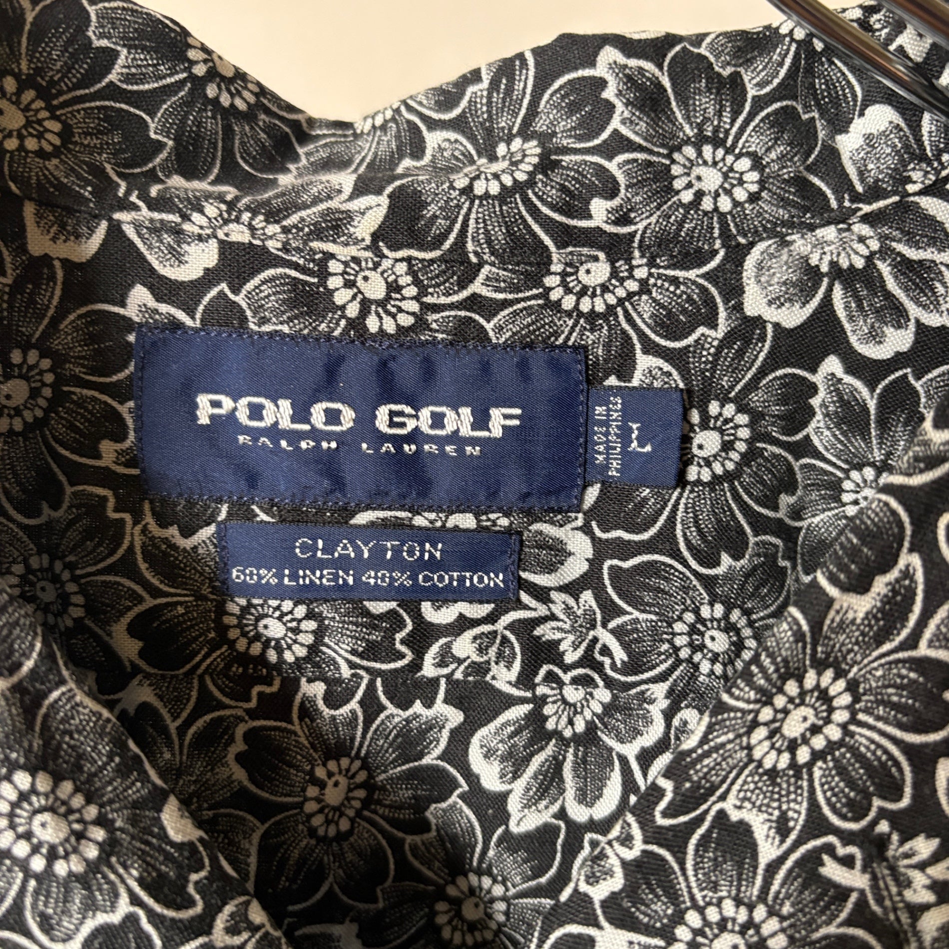 1990s POLO GOLF "CLAYTON" Aloha Shirt