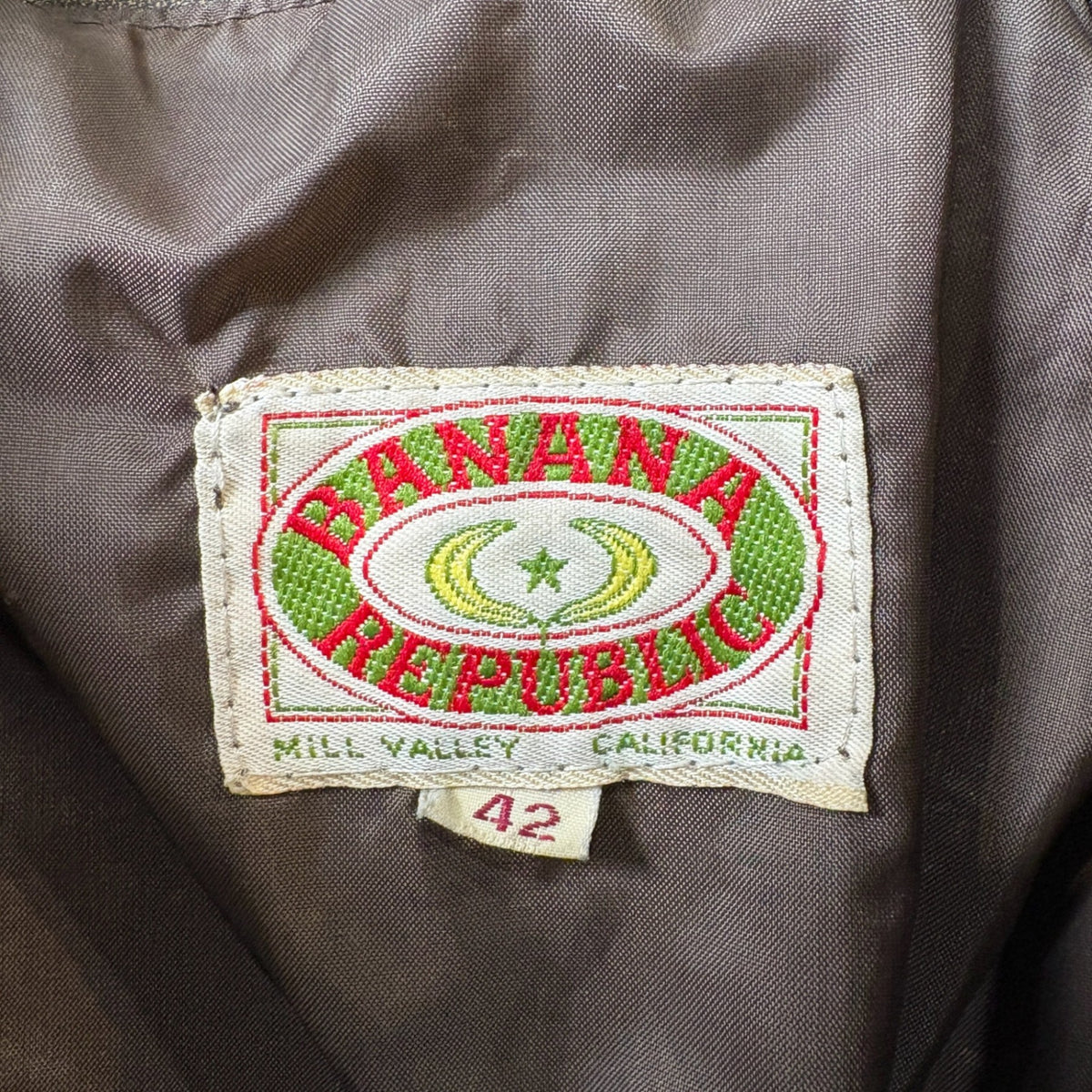 1980s Banana Republic "A-2 Type" Leather Jacket