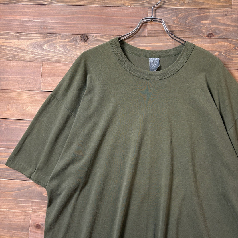 1990s unknown "KHAKI" Blank T-Shirt