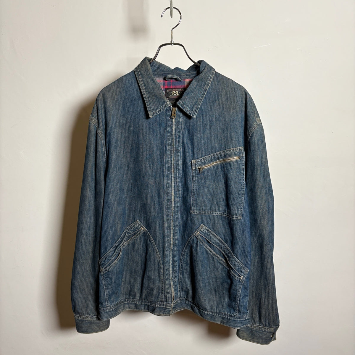 1990s RRL "91-B TYPE" Herringbone Denim Jacket