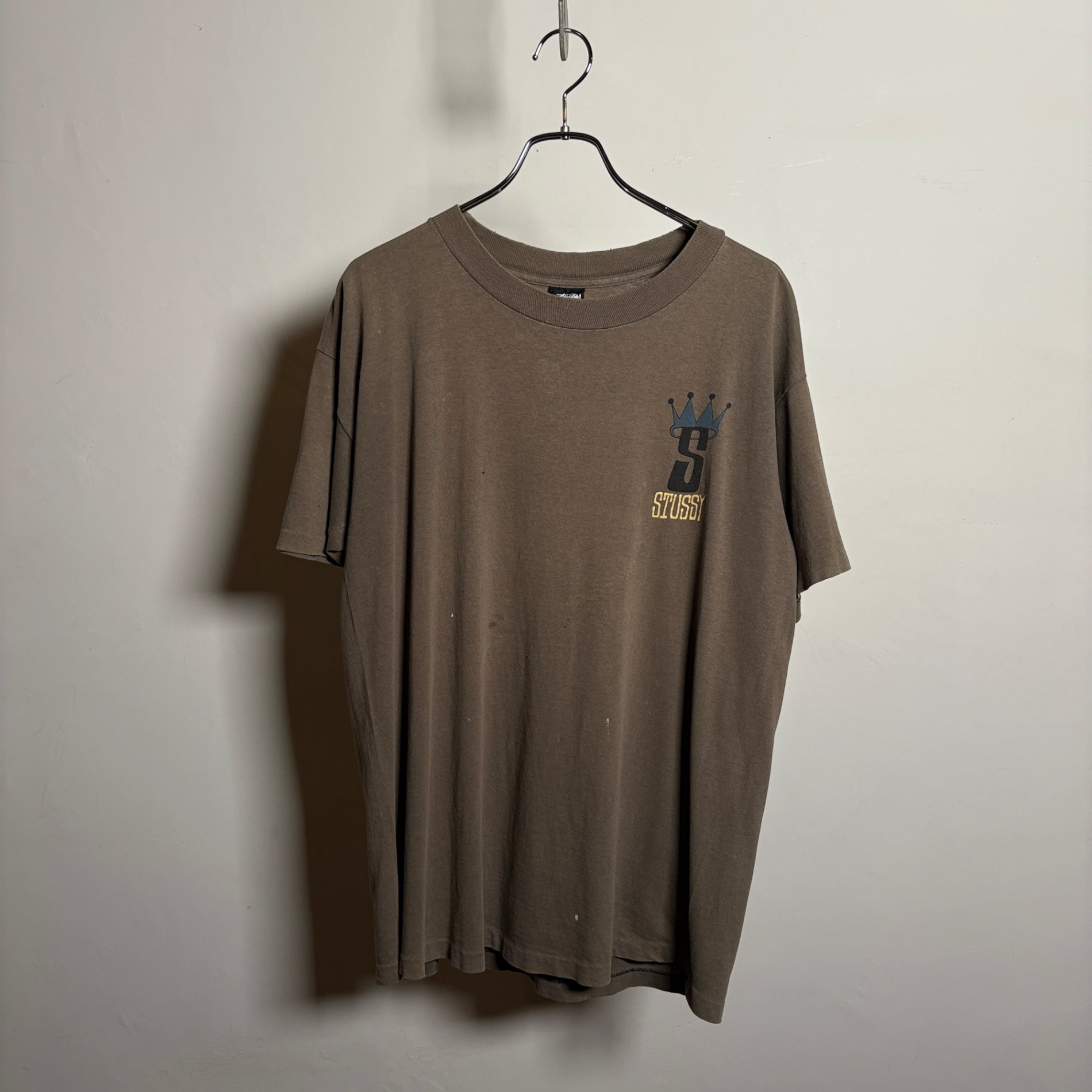 1980s STUSSY "CROWN" T-Shirt