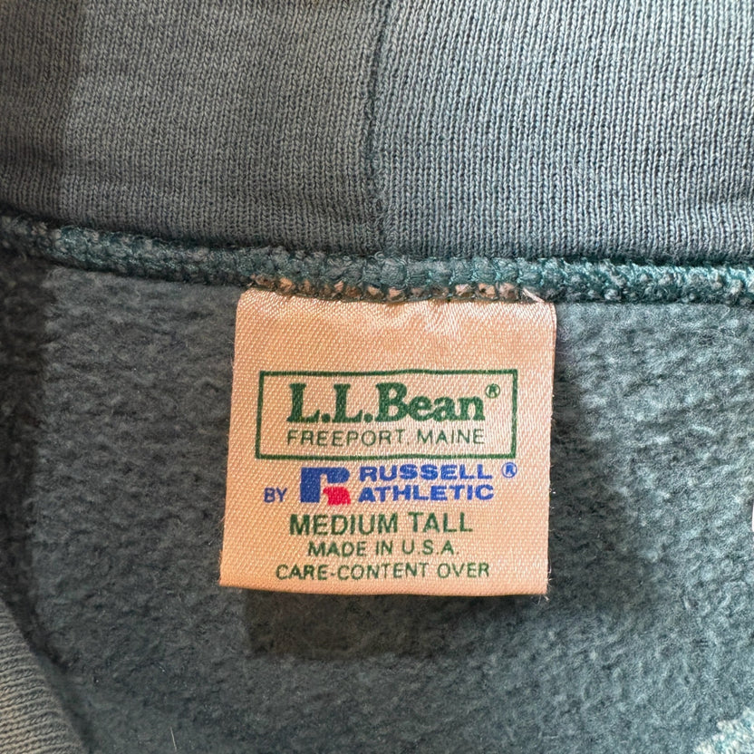1990s Russell Athletic × L.L. Bean "Draw Cord" Pullover Hoodie
