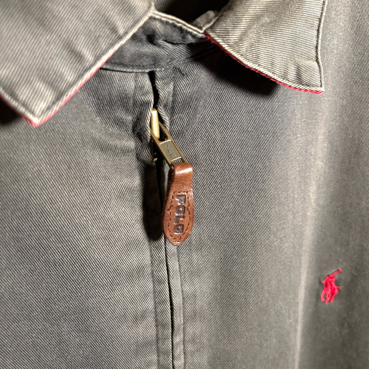 1990s Polo Ralph Lauren "Fade Black" Drizzler Jacket