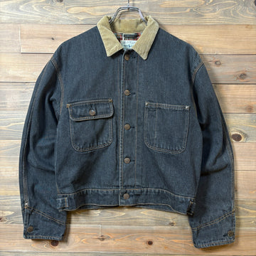 1980s Polo Ralph Lauren "BLACK" Denim Jacket
