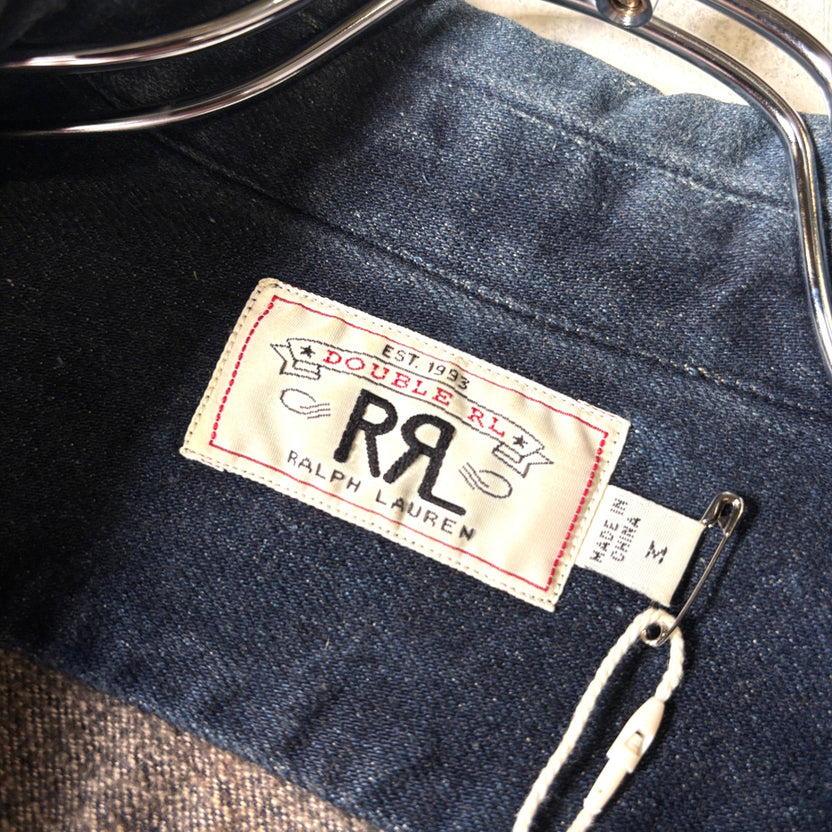 2000s RRL "ガチャポケ" Denim Pullover Shirt