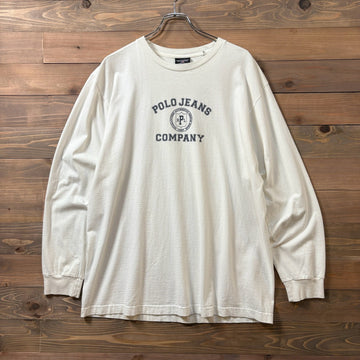 2000s Polo Jeans Company. "Three-Tier Print" L/S T-Shirt