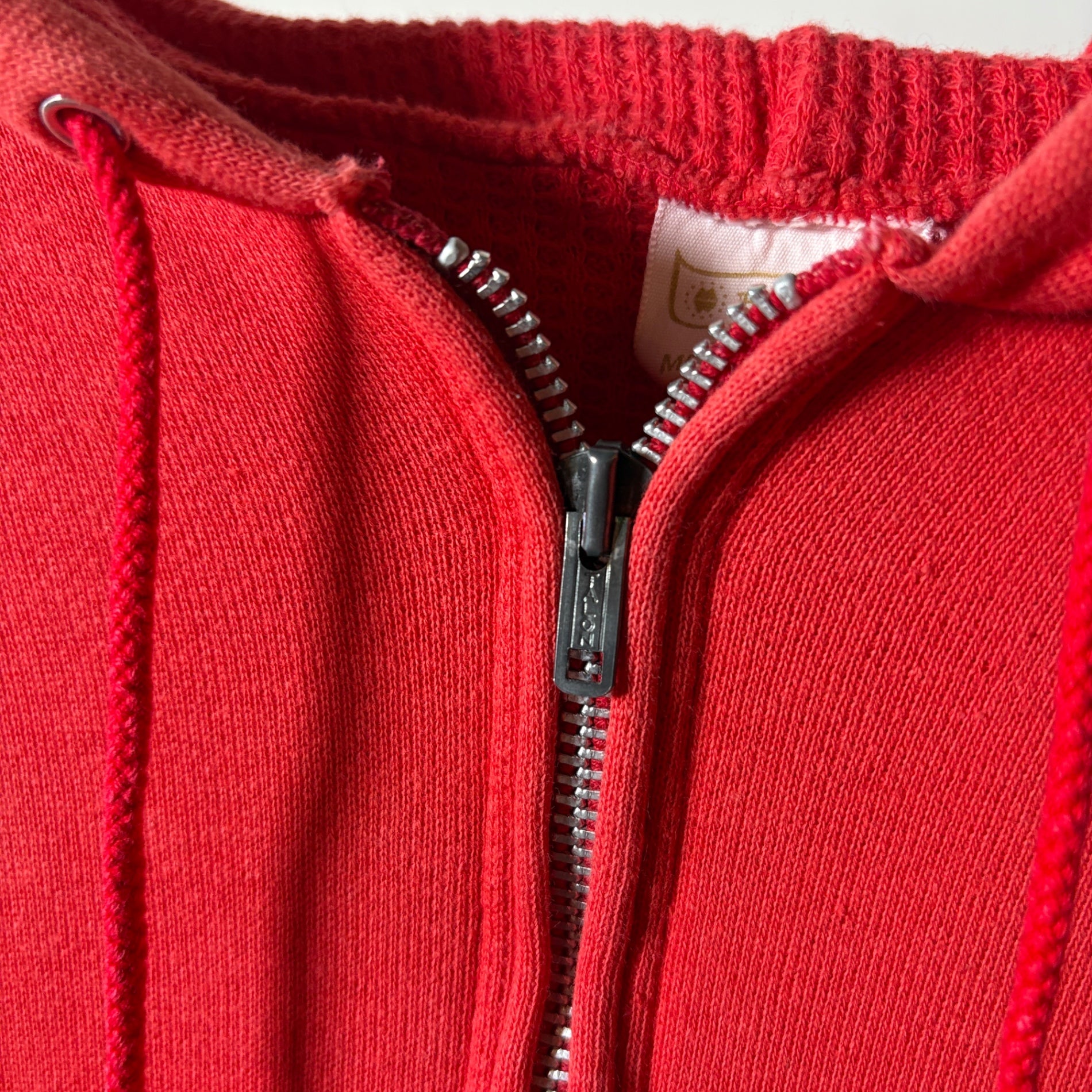 1960s Brent "Thermal-Lined" Zip-Up Hoodie