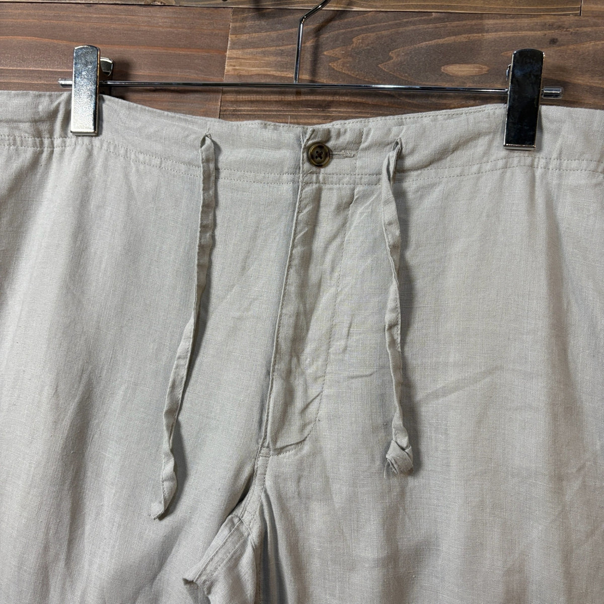 2000s Perry Ellis "LINEN" Easy Pant
